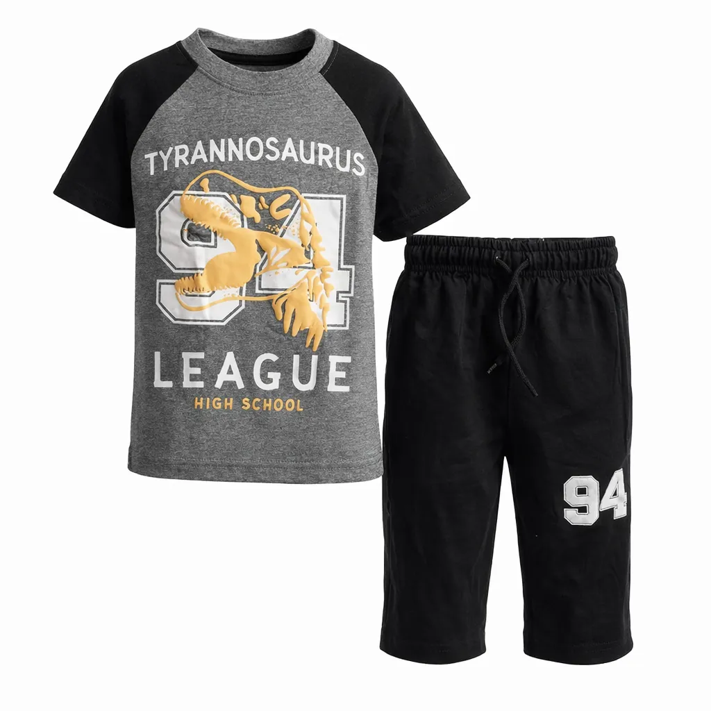 Minnie Tinnie Boys Grey Co-Ord Set (9-10Y)