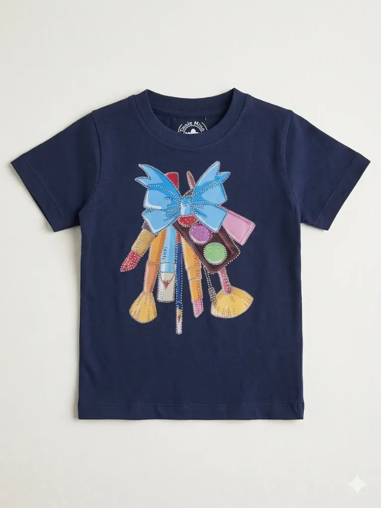 Minnie Minors Darkblue TShirt (12-18M)