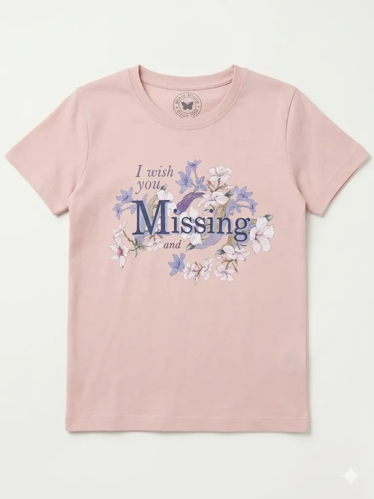 Minnie Minors Girls T-Pink T-Shirt