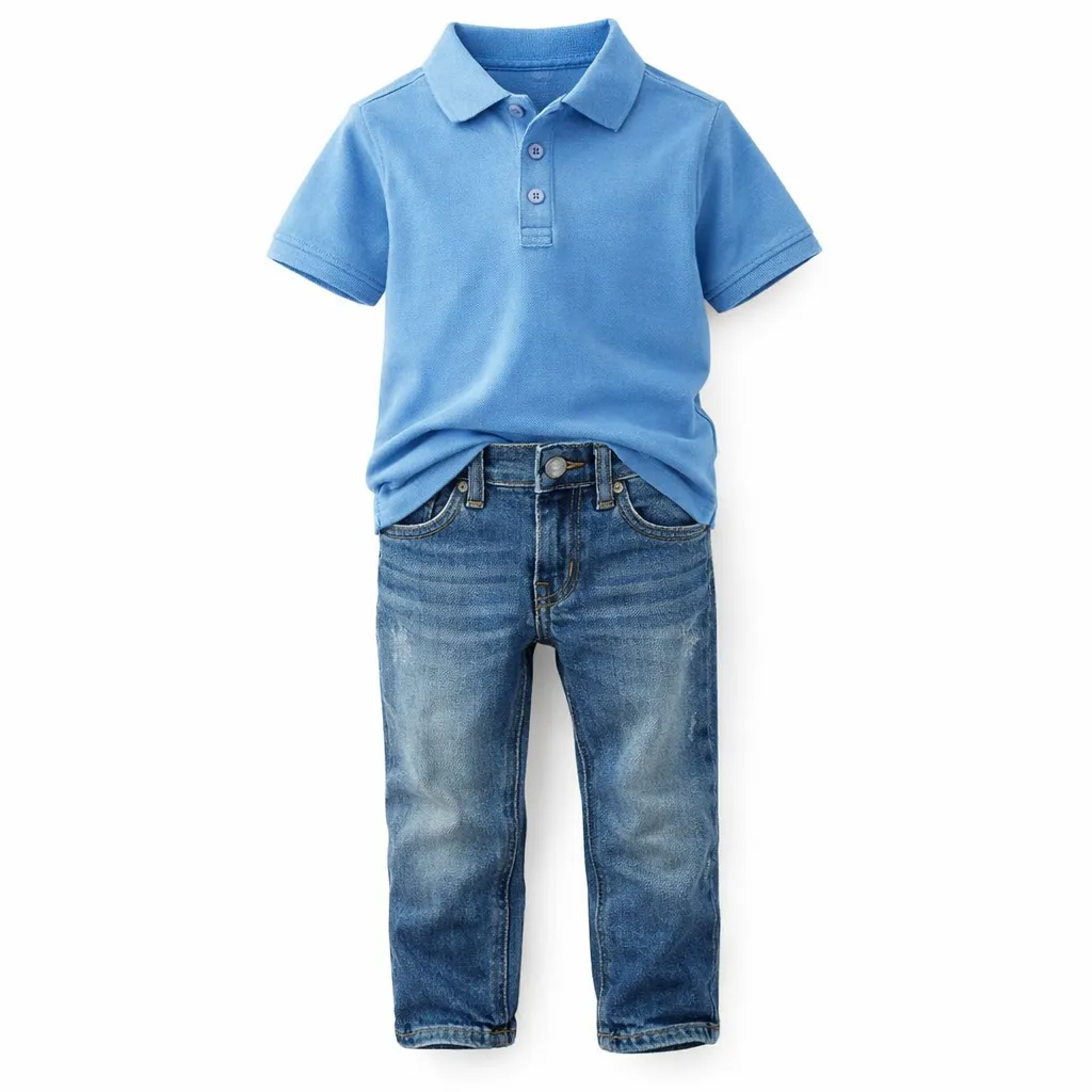 Elo Boys Blue Polo