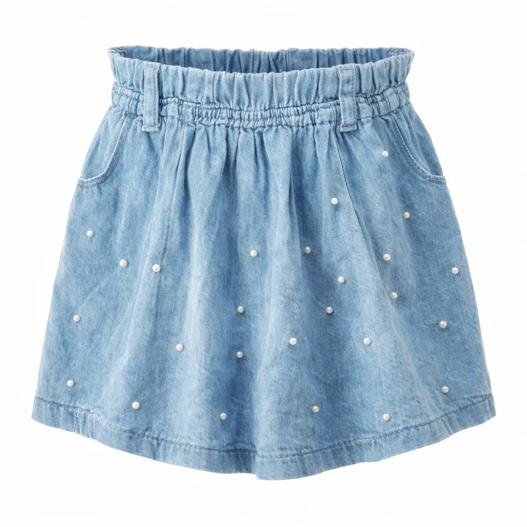 Bacha Party Minor Fault Pearl Skirt (5-6Y)