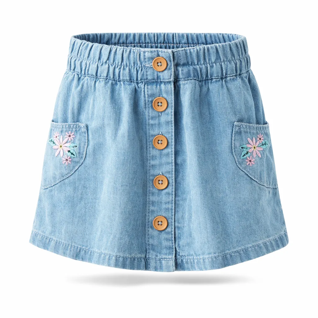 Bacha Party Button Skirt (2-3Y)