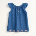 Rollover Girls MF Denim top