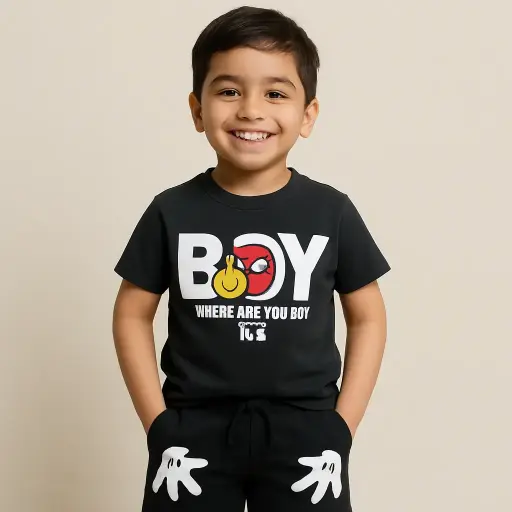 Kids Couture Grey&Black Set