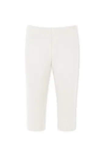 RollOver White Summer Tights