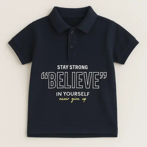 ELO Navy Blue Stay Strong Polo