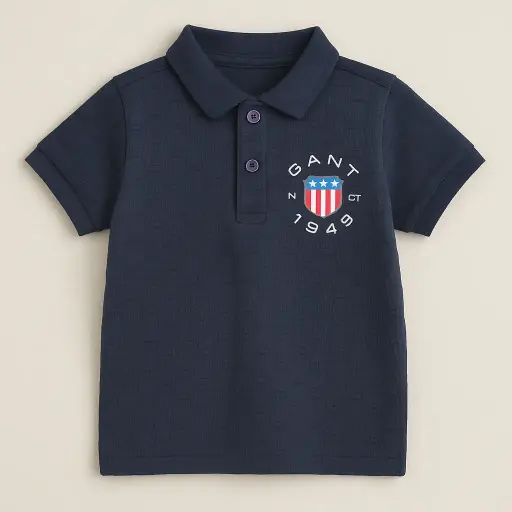 ELO Navy Blue Gant 1949 Polo