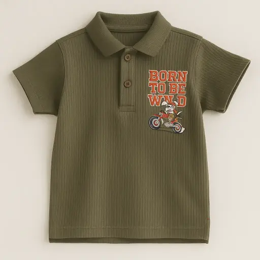 ELO Olive Green Polo