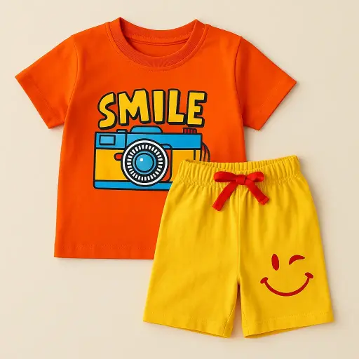 Minnie Tinnie Smile ORG Co-Ord Set
