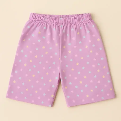 RollOver Star Cotton Shorts