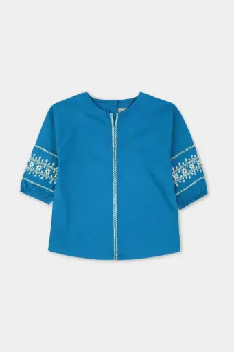 Rollover EMB Blue Top