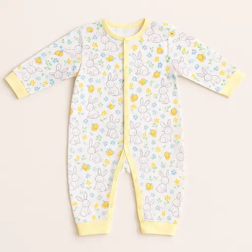 MiniCar Infant Multi flower Romper
