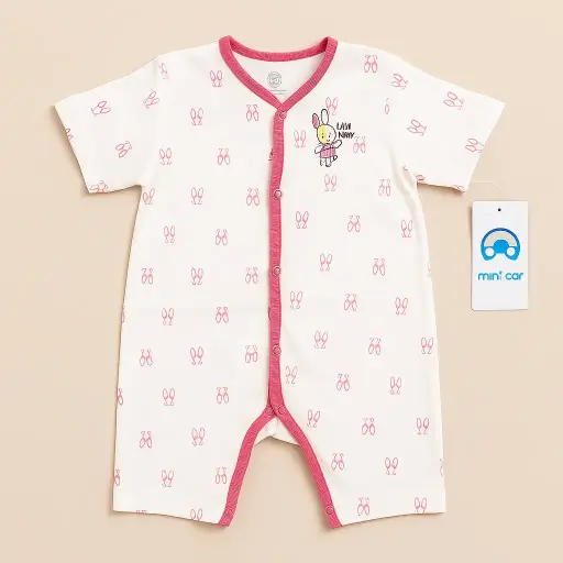 MiniCar Infant Bunny Romper