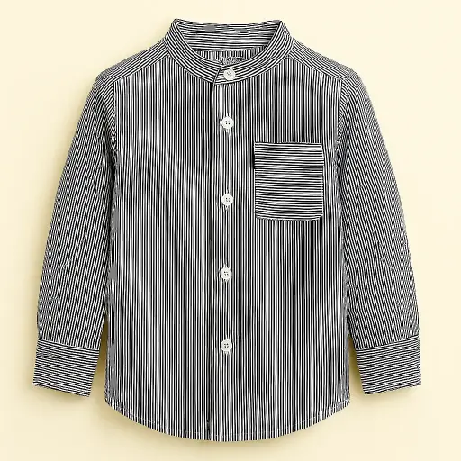RollOver Black and White Shirt