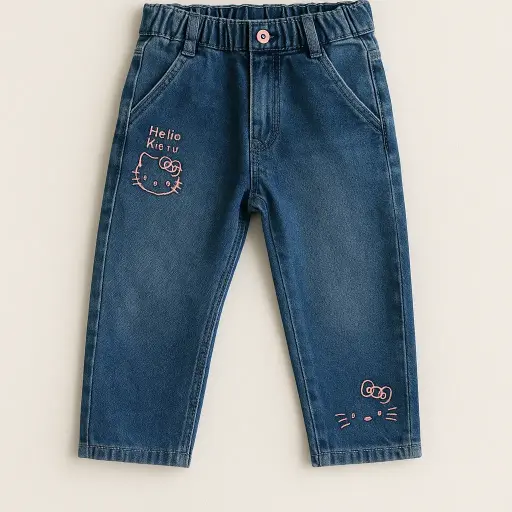 Breakout Blue Hello Kitty Jeans