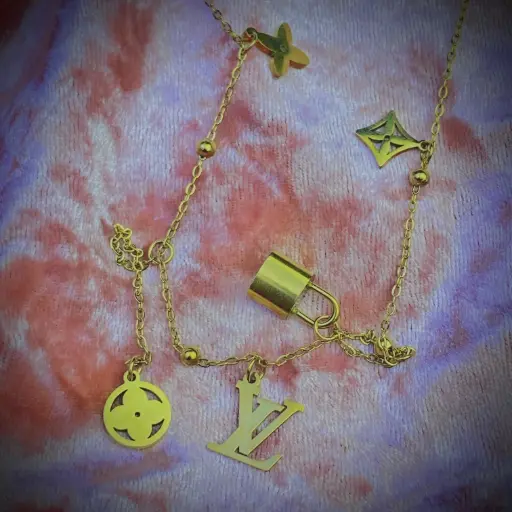 LV Charm Necklace