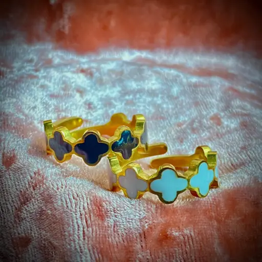 Clover Adjustable Rings
