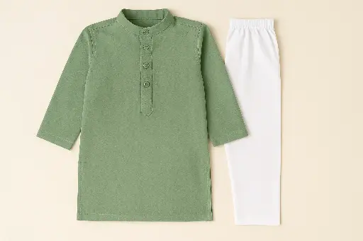 Boys Pista Kurta Trouser