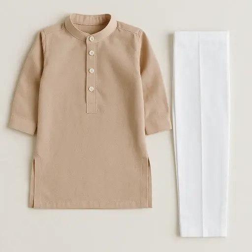 Boys Skin Kurta Trouser