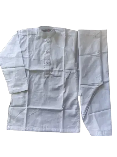 Minni Tinni White Shalwar Kameez