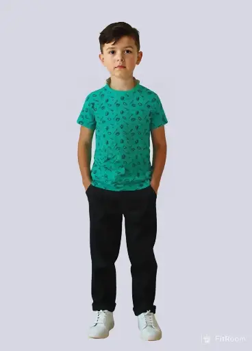 Rollover Sporty Splash Printed T-Shirt